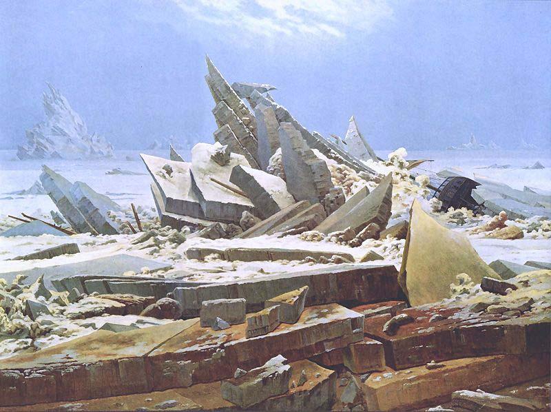 Caspar David Friedrich The Sea of Ice